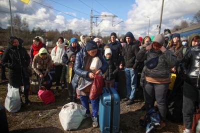 Procedura przyjęcia ukraińskich uchodźców do ośrodków pomocy Caritas Poznań