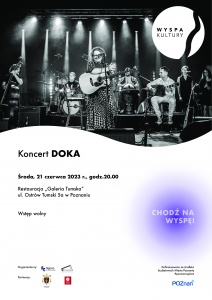 Zapraszamy na koncert DOKA - wstęp wolny
