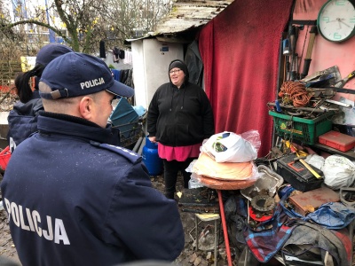 Wspólna akcja Caritas Poznań i Policji na rzecz osób w kryzysie bezdomności