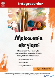 Warsztaty malowania akrylami – start już 16 października!