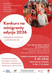 Druga edycja konkursu na dofinansowanie dla Wolontariuszy
