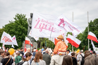 Świętowaliśmy życie, rodzinę i wspólnotę podczas Marszu dla Życia i Festynu rodzinnego „Bądźmy Razem”