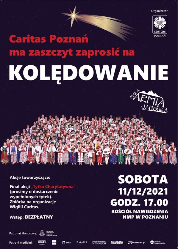 Plakat koncert Mała Armia Janosika